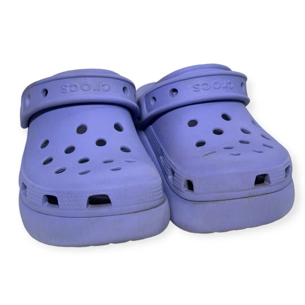 CROCS Kids Purple Classic Clog Sandals